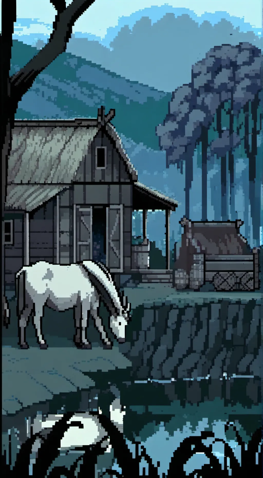 ai character: granja  background