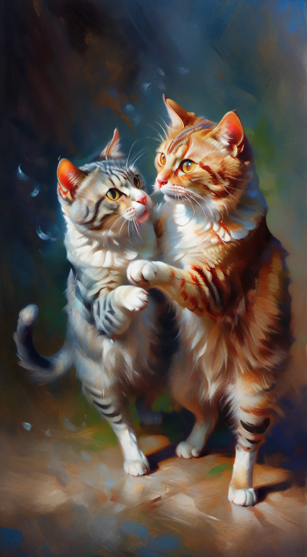 ai character: catnap background