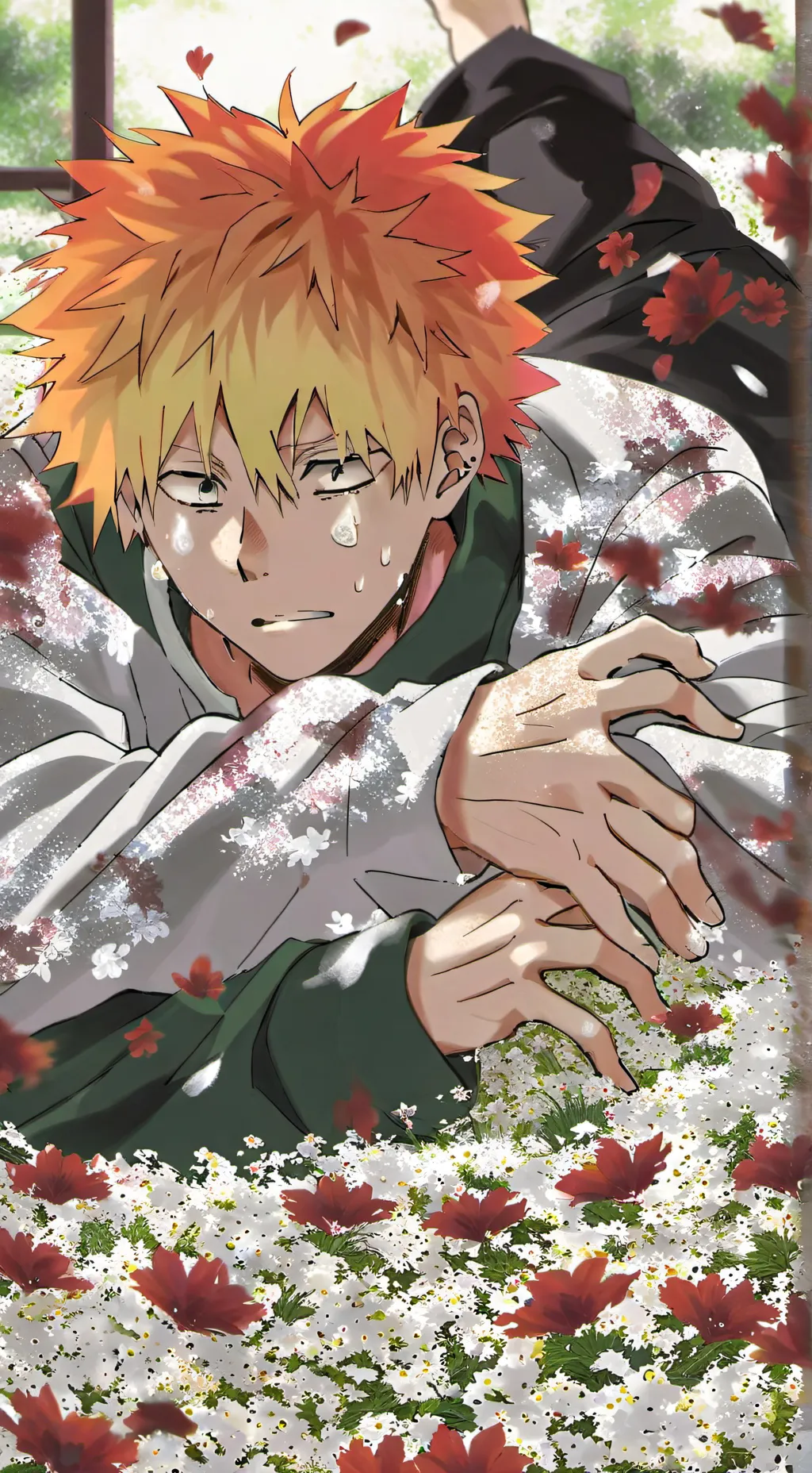 ai character: bakugo death background
