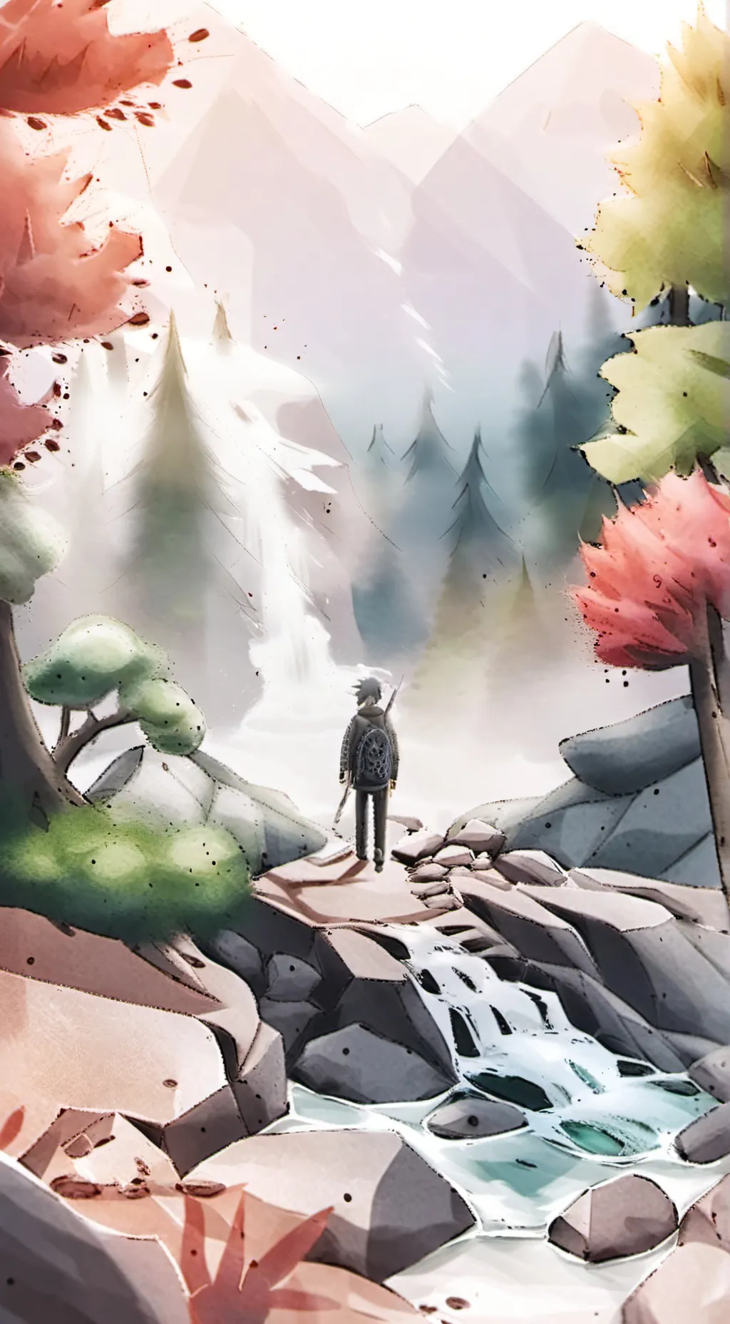 ai character: Dandys world background