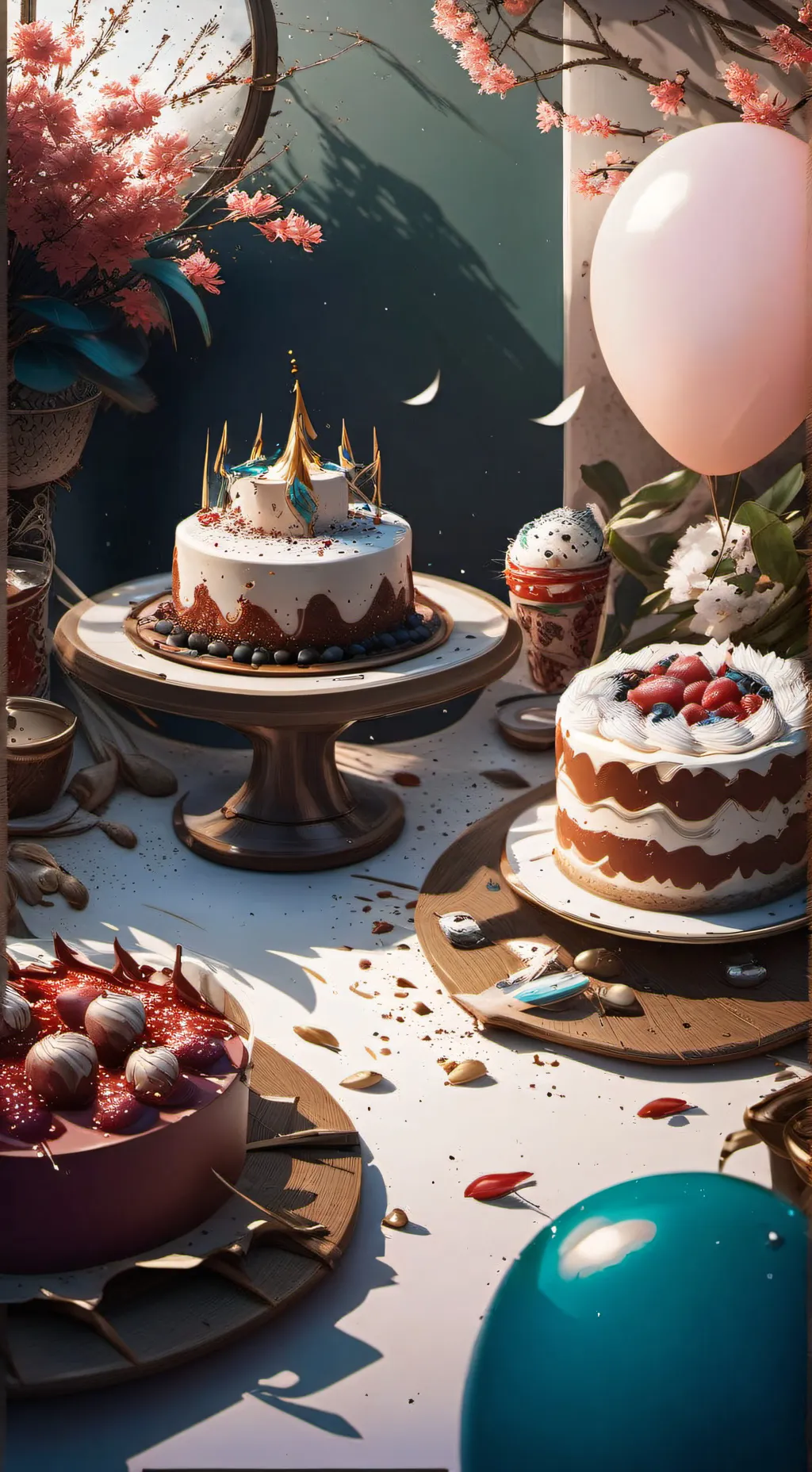 ai character: Birthday Lucifer background