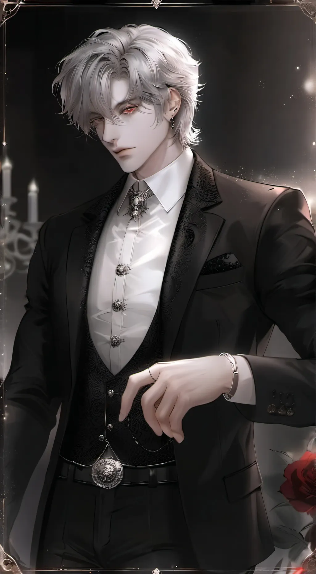 ai character: Max  background