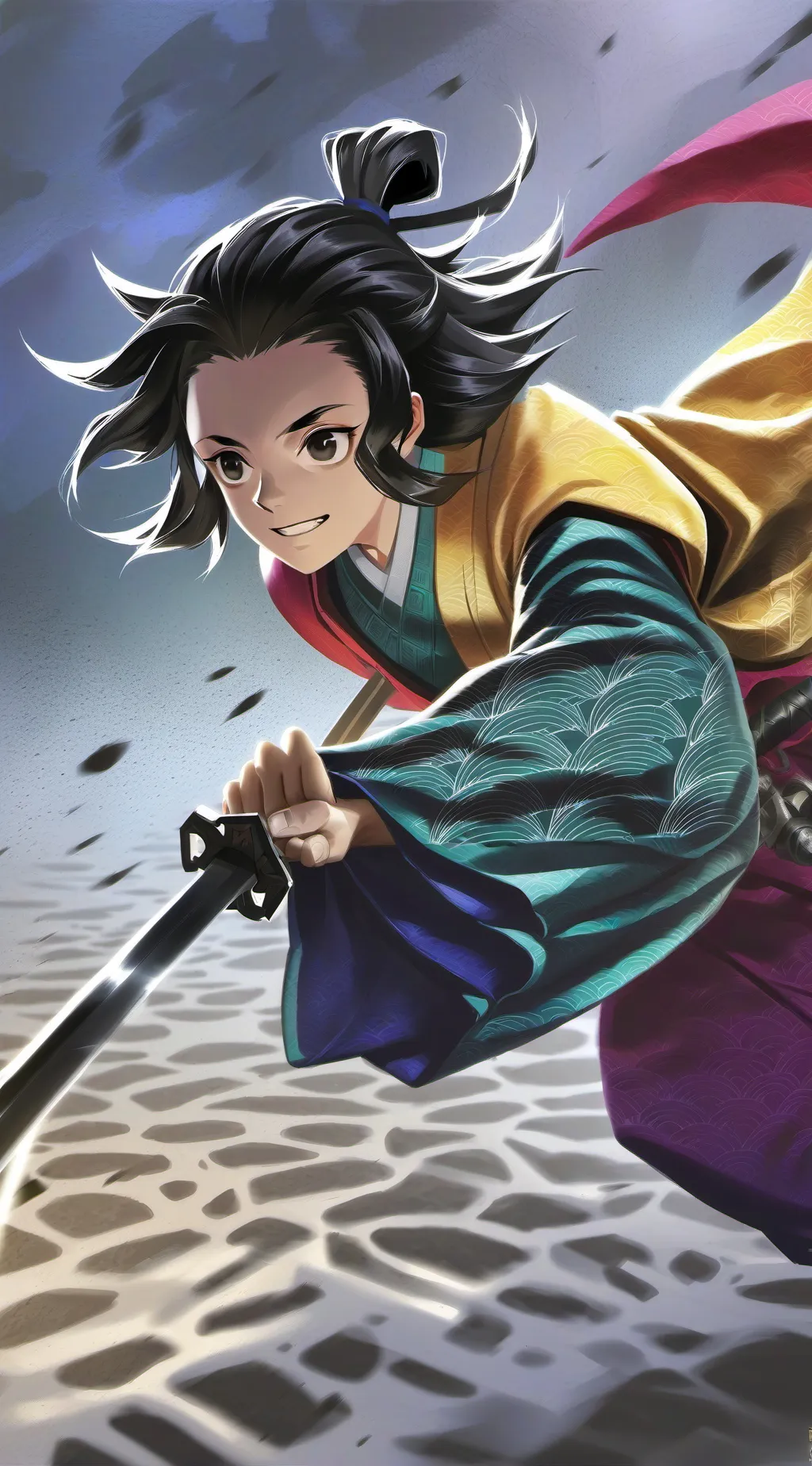 ai character: Shinobu Koch background