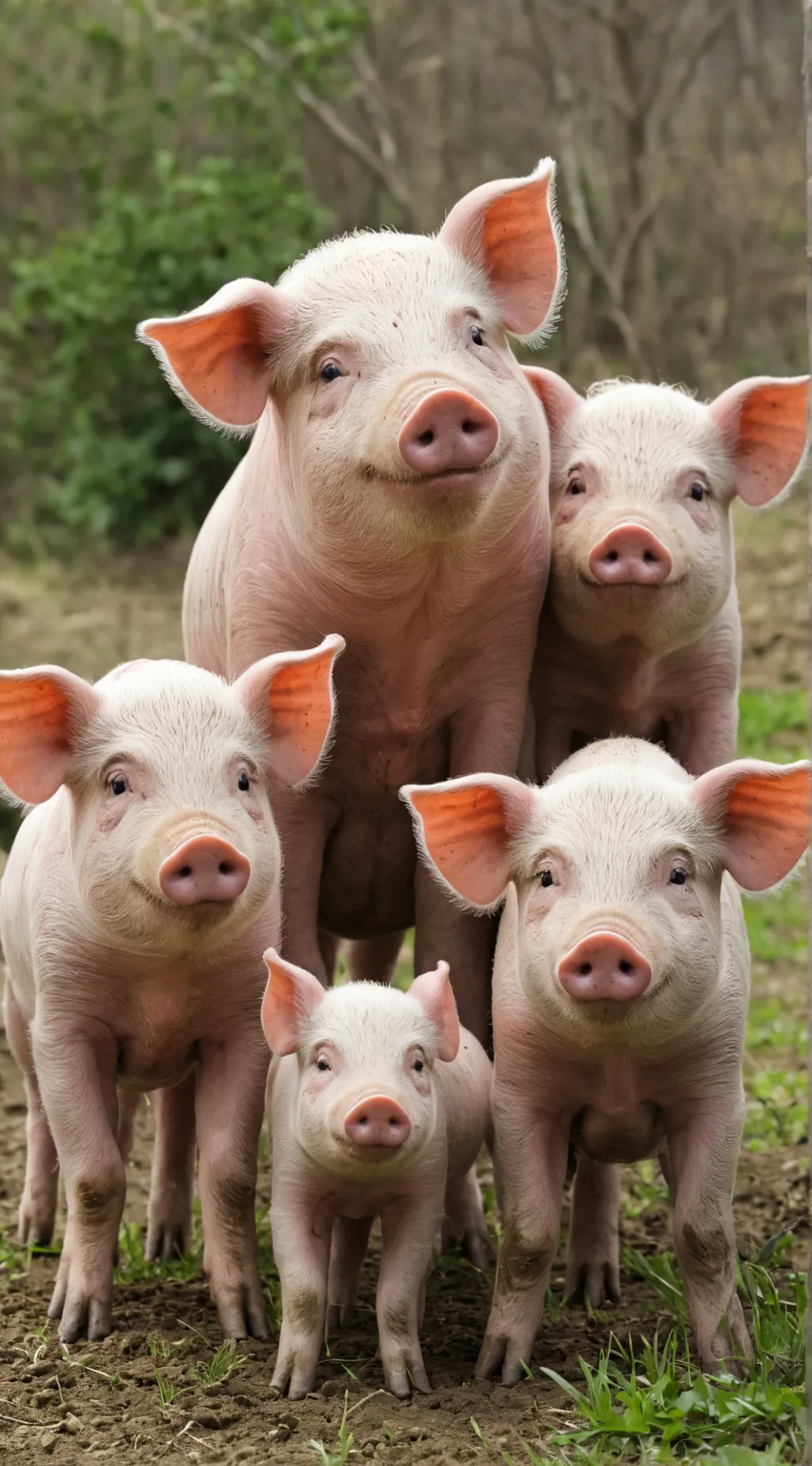 ai character: The Pig Family 1 background