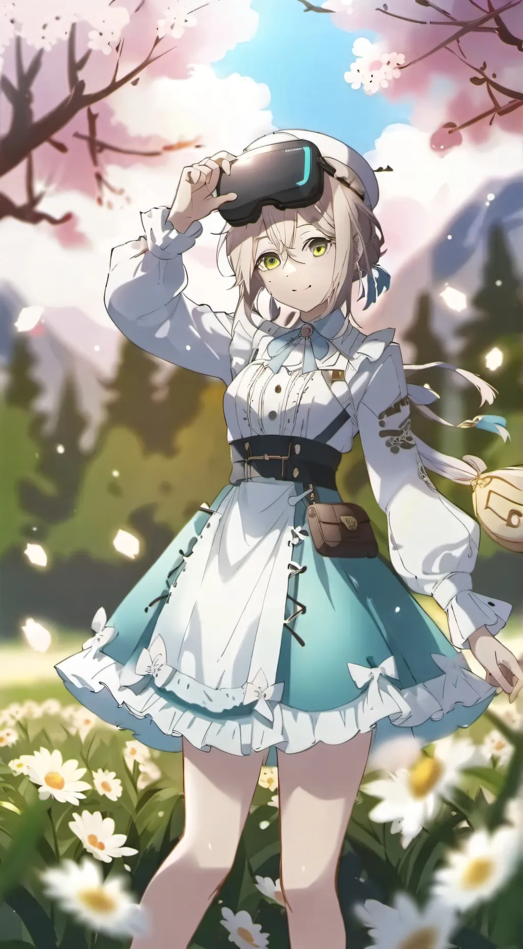 ai character: VRCHAT background
