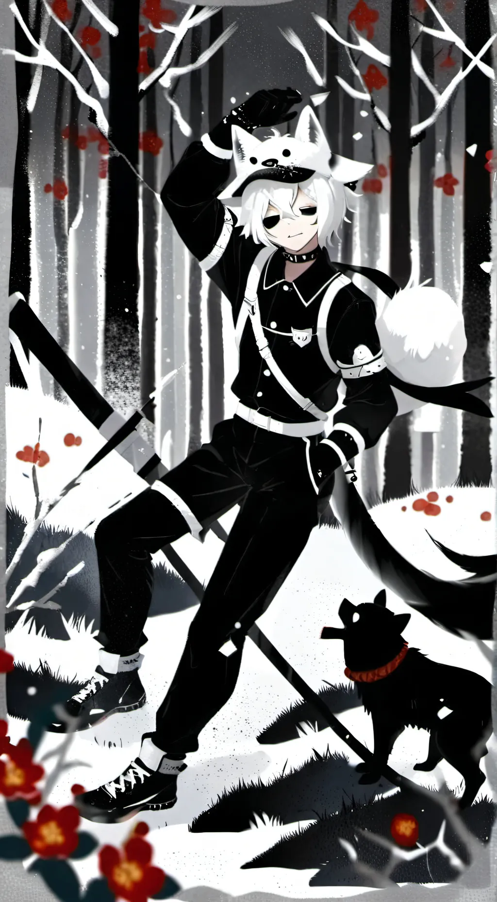 ai character: ¿bakugo celoso?🤨 background