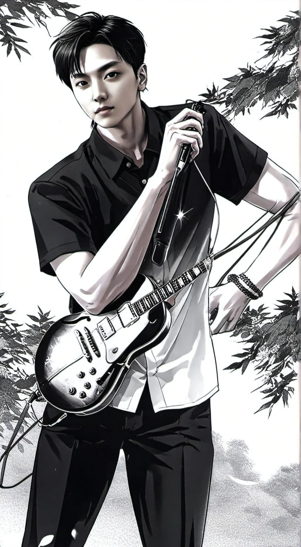 ai character: Jay Enhypen background