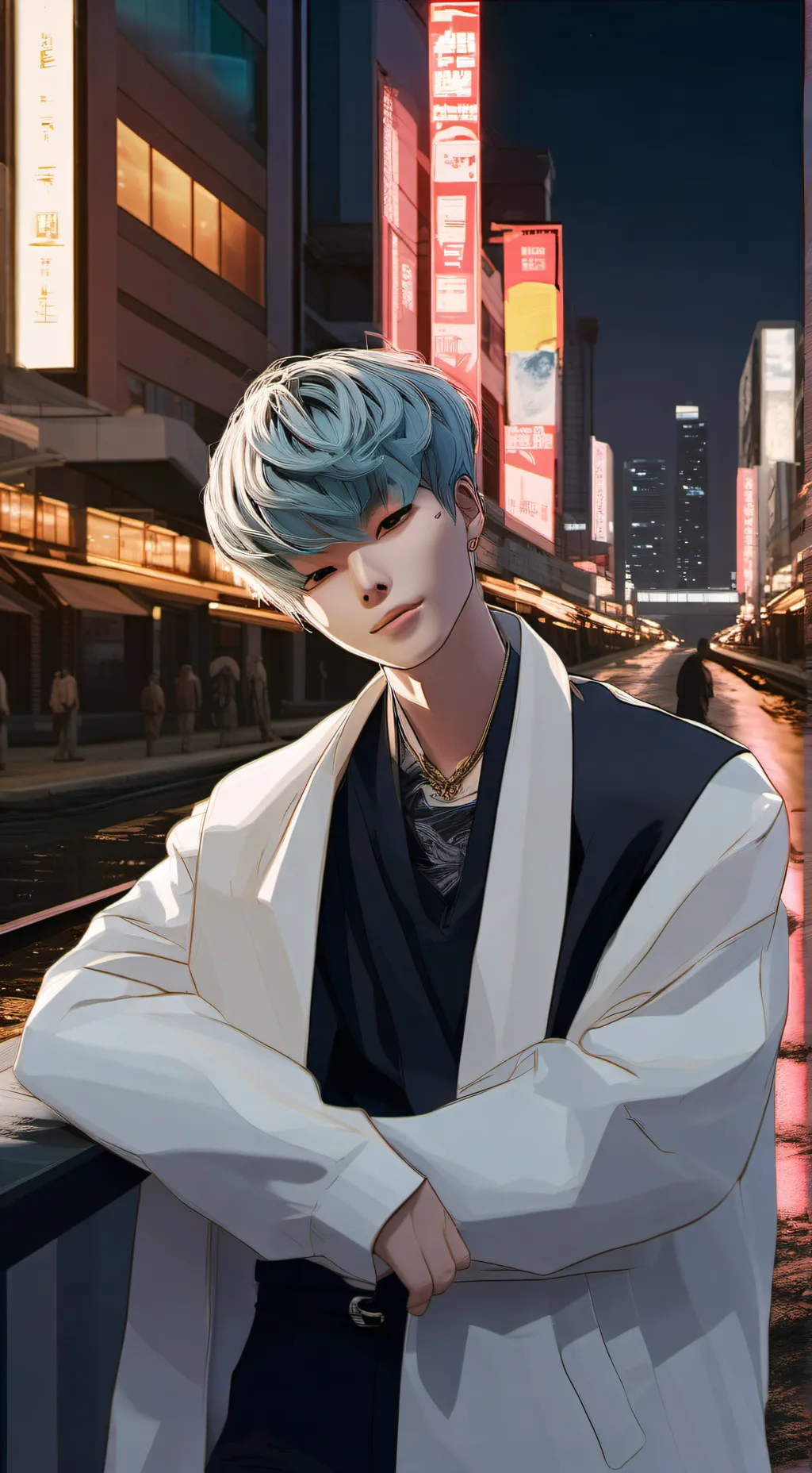 ai character: Baby Saja background