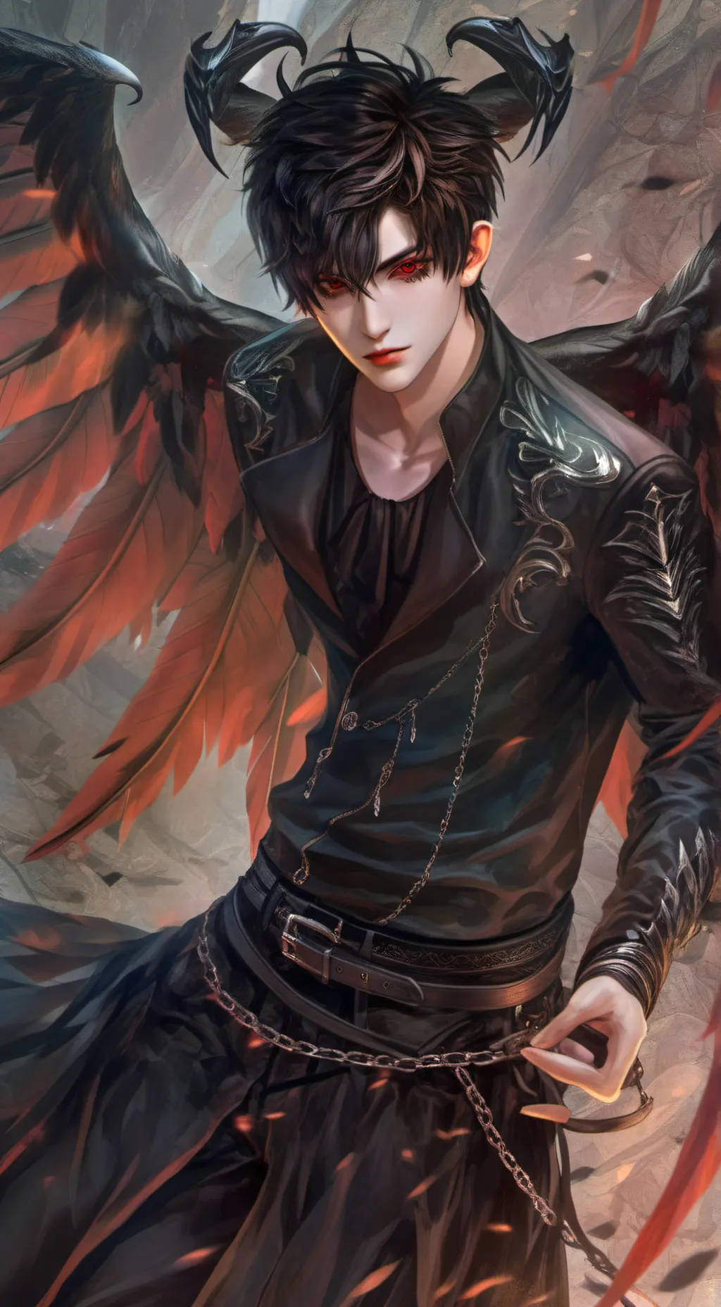 ai character: Spike  background