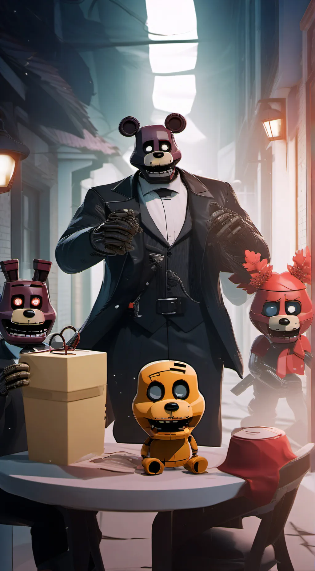 ai character: aftons background