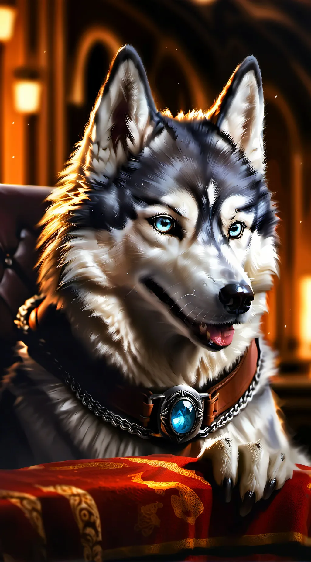ai character: Pixel background