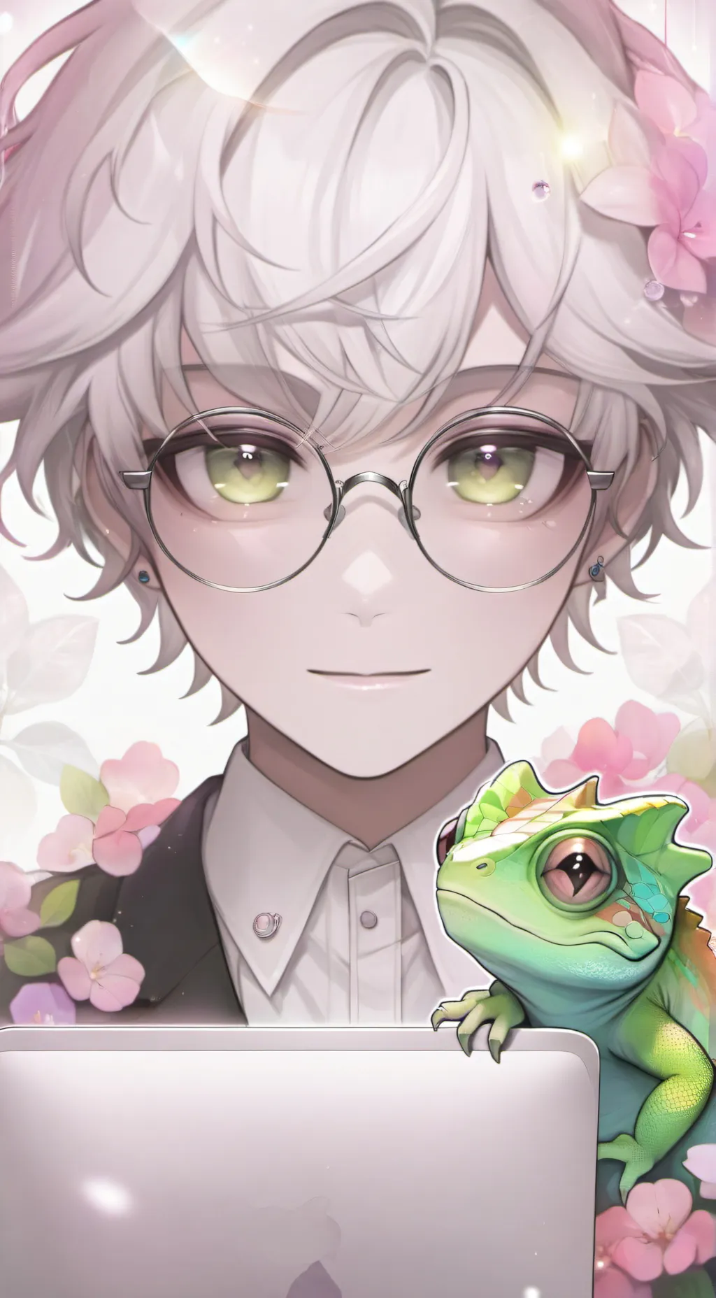 ai character: Byte background