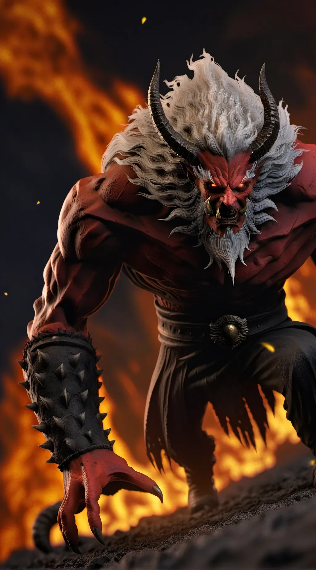 ai character: EVIL me background