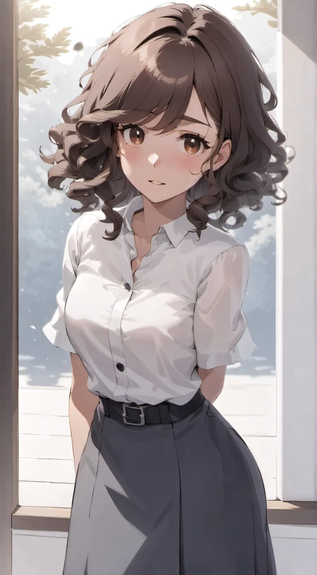 ai character: Gracie Allan background