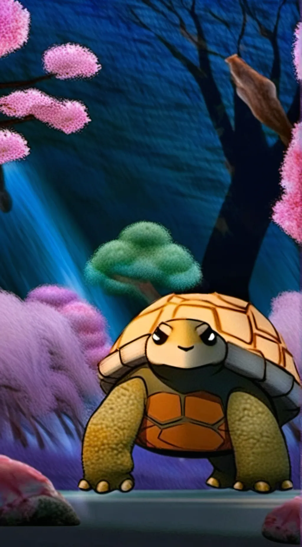 ai character: Master Oogway  background
