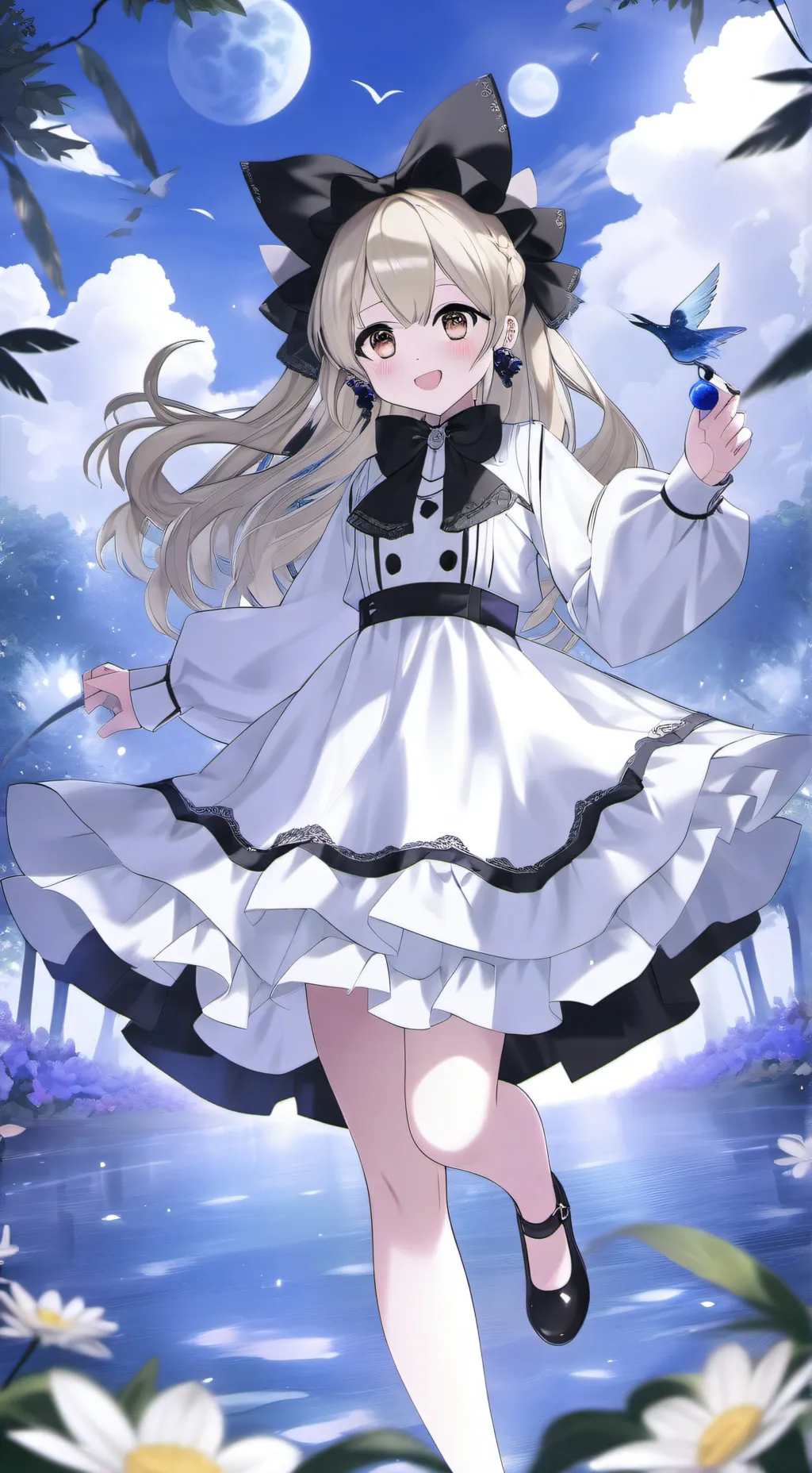 ai character: es tu amiga  background