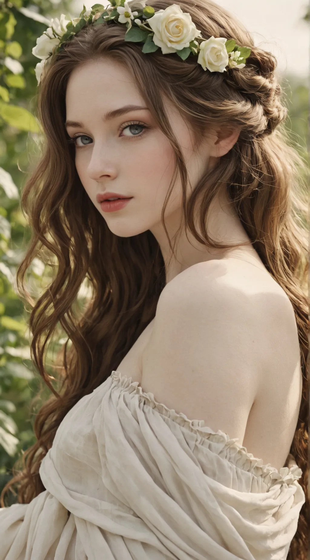 ai character: venus  background