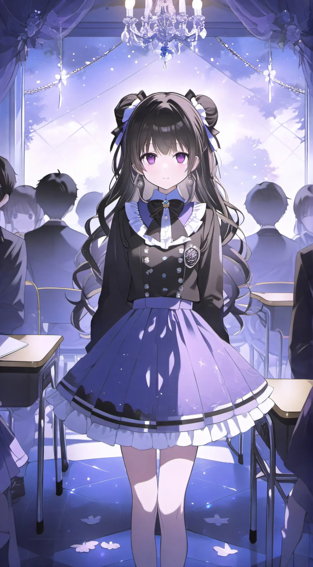 ai character: SCHOOL CH background