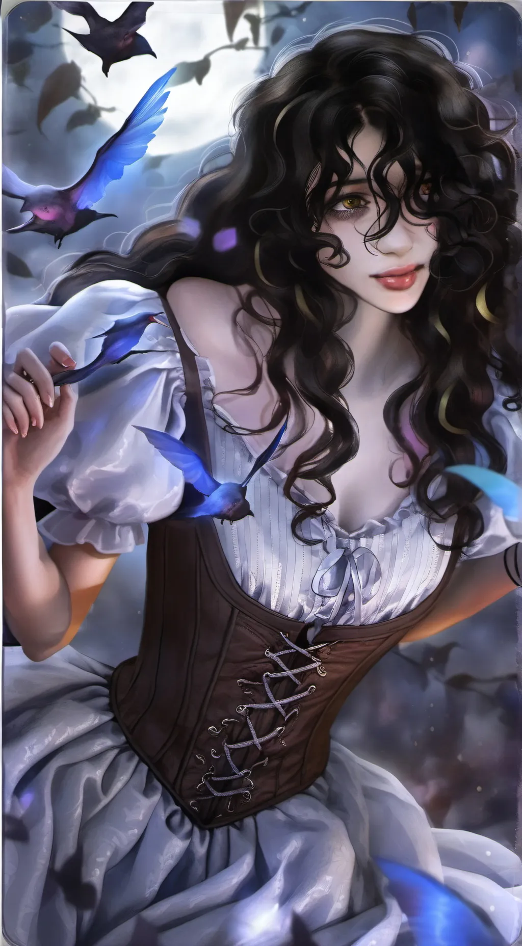 ai character: Hogwarts New girl! background