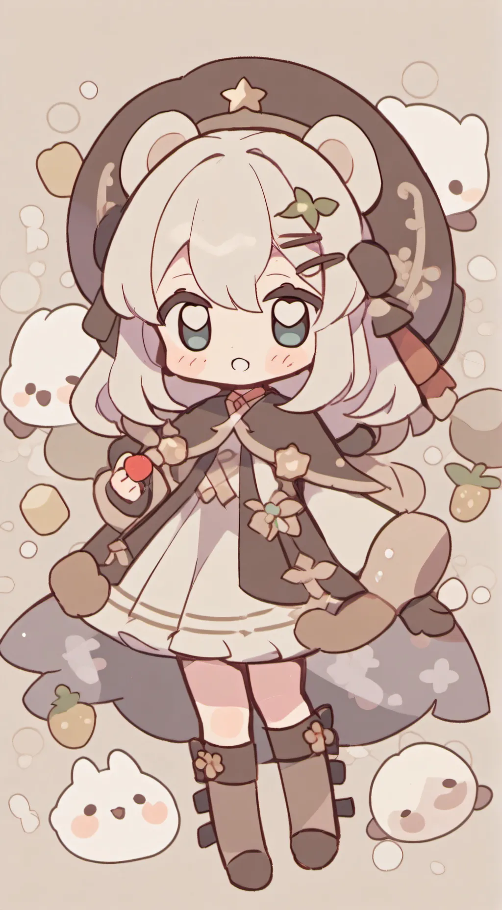 ai character: Sprigatito :3 background