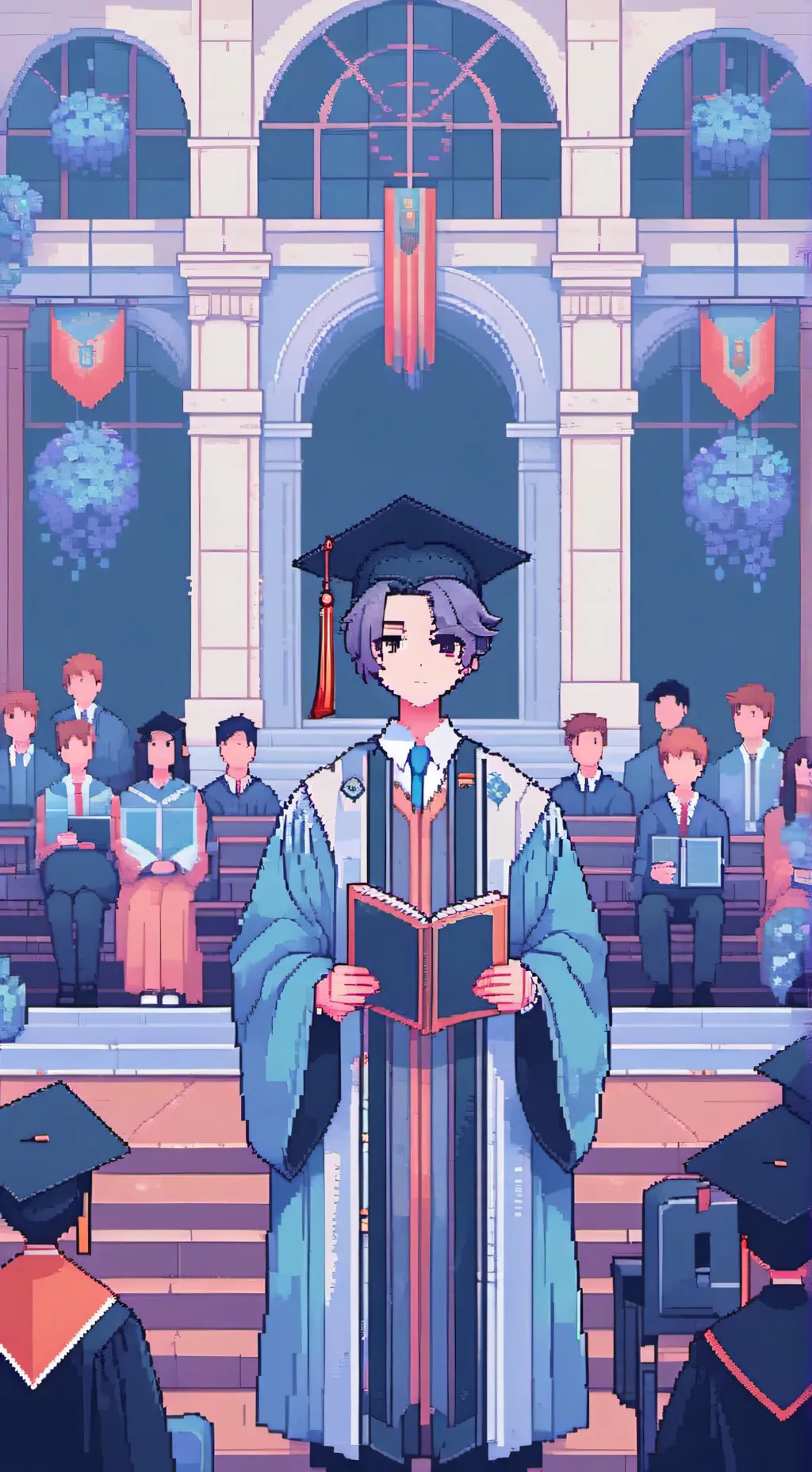 ai character: Iyanu's Graduation background