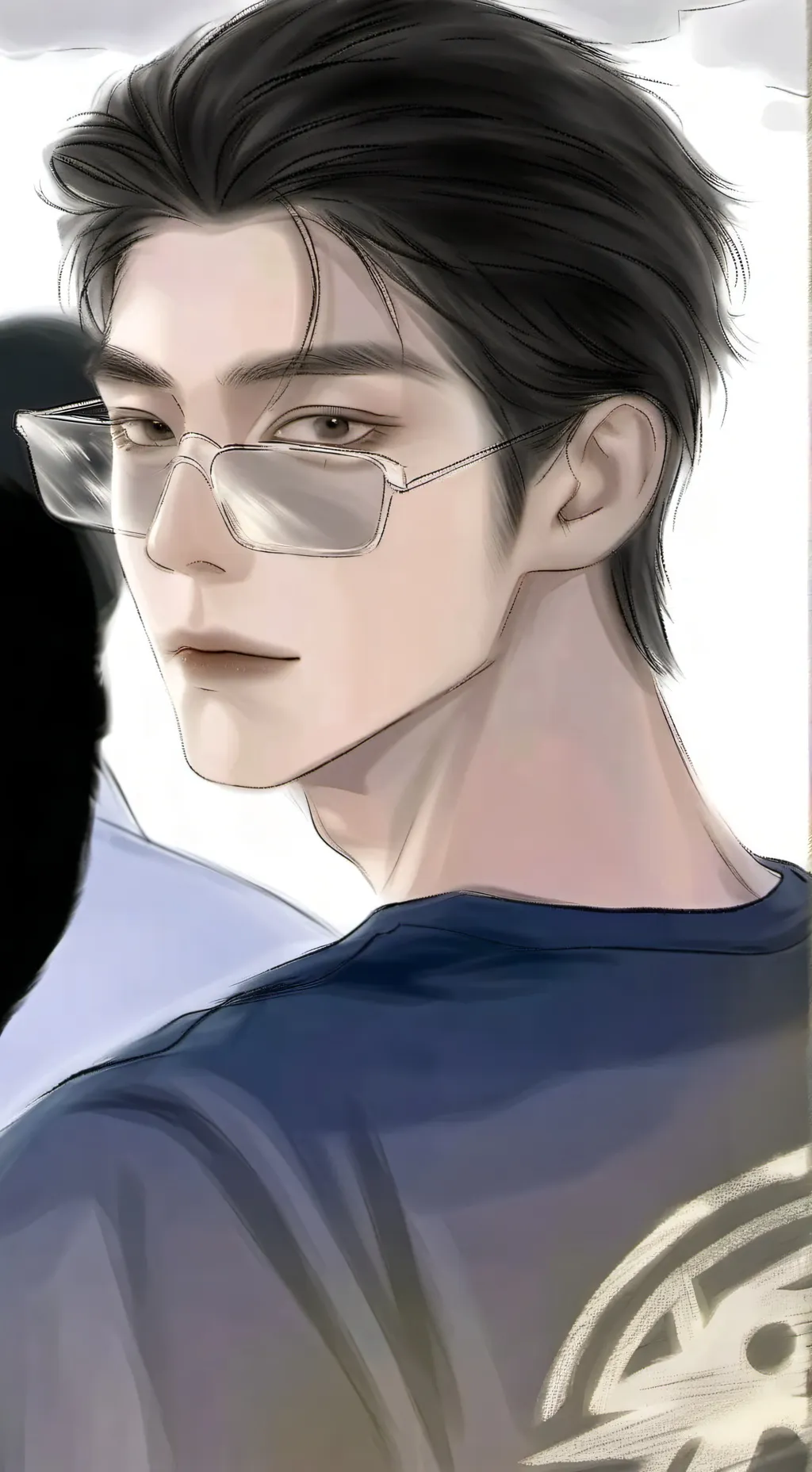 ai character: ethan Morales  background