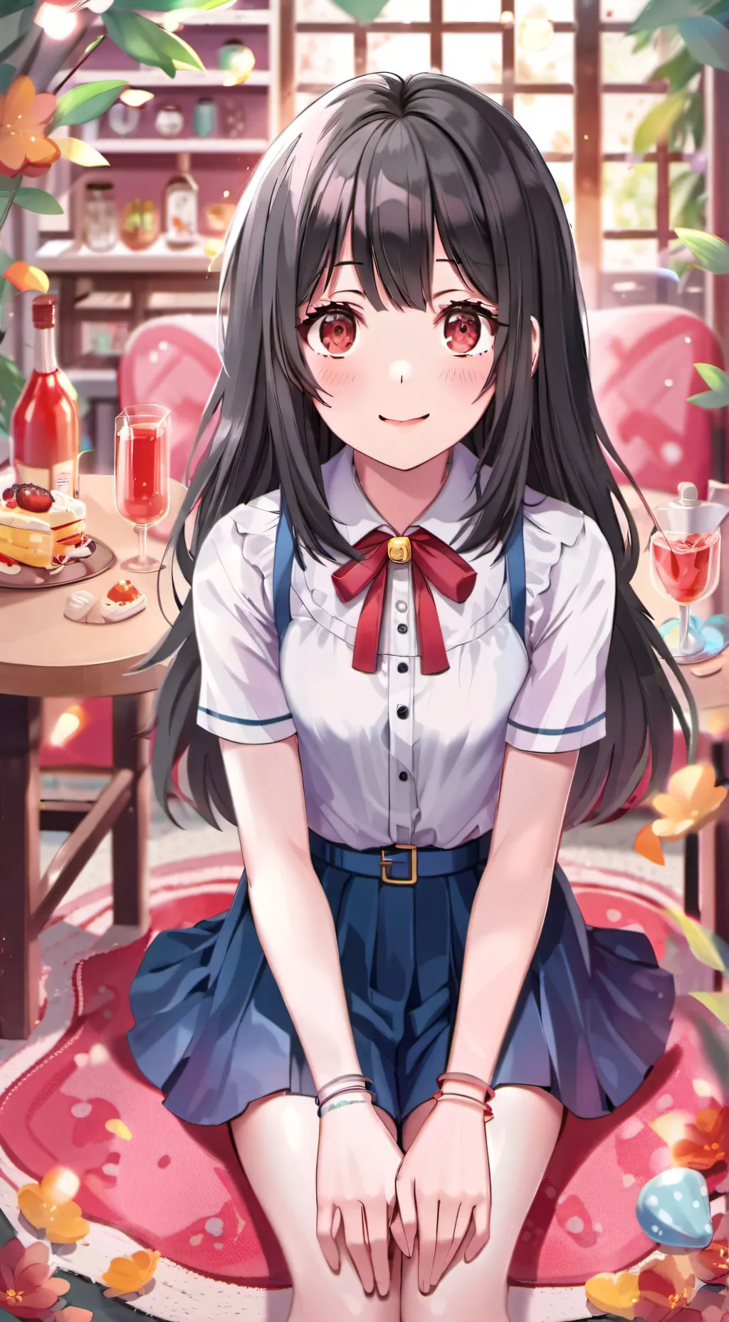 ai character: Мила background