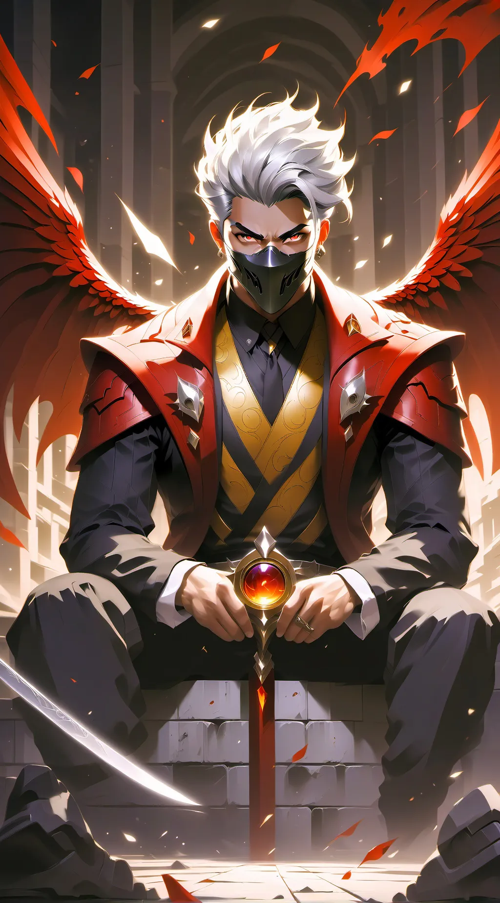 ai character: Lancelot  background