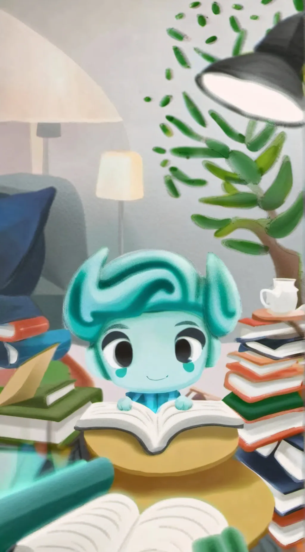 ai character: brightney background