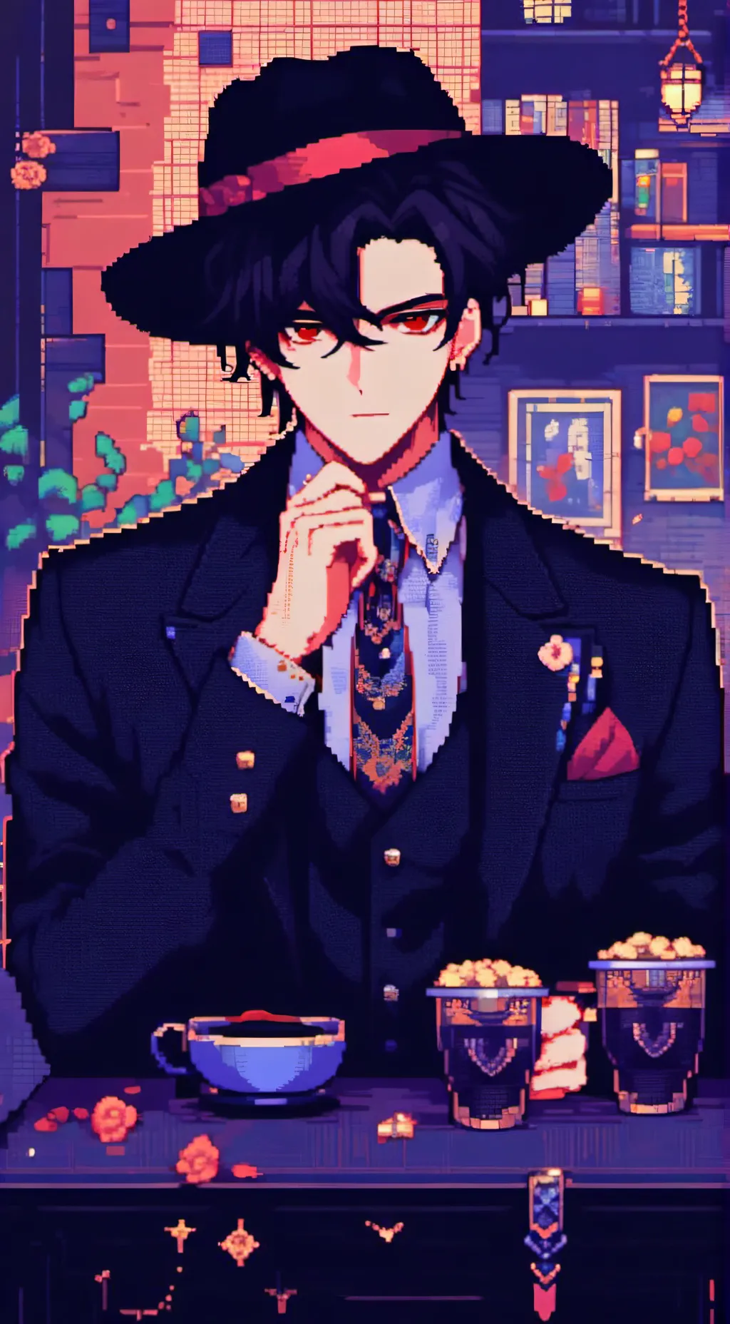 ai character: mafioso yandere background