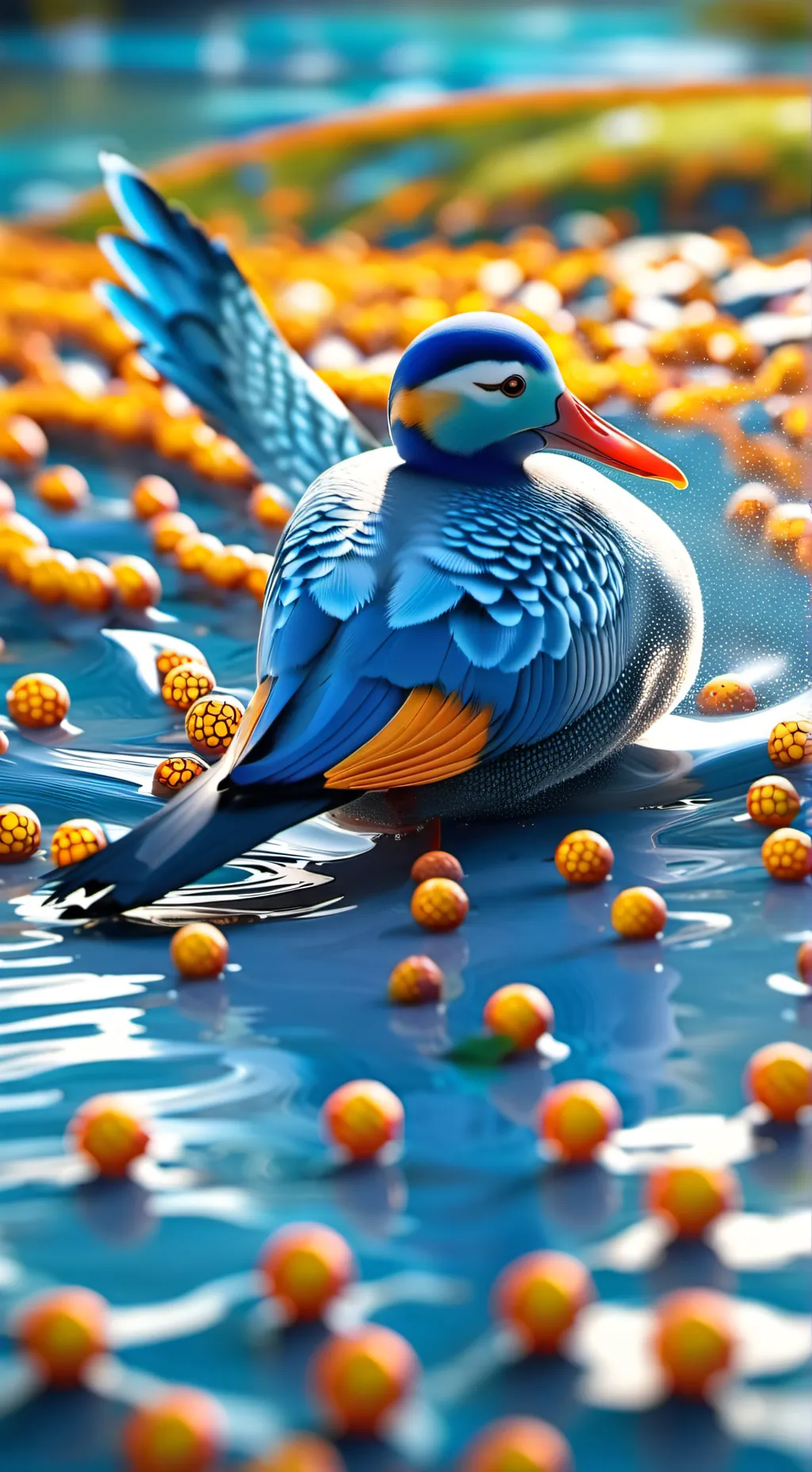 ai character: hula background