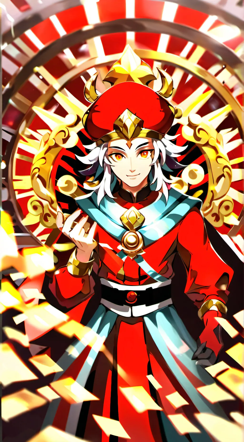 ai character: Rengoku background