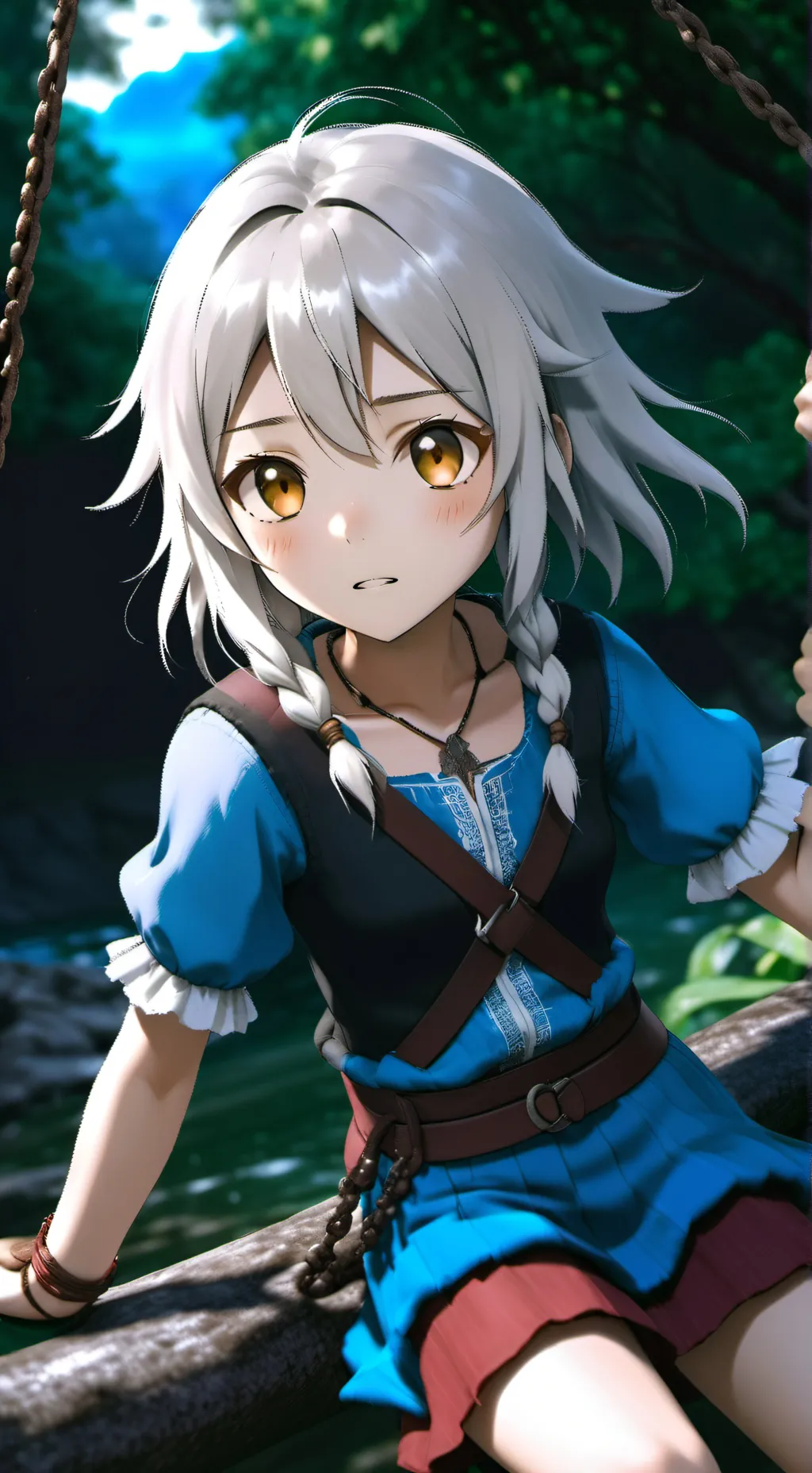 ai character: kid background