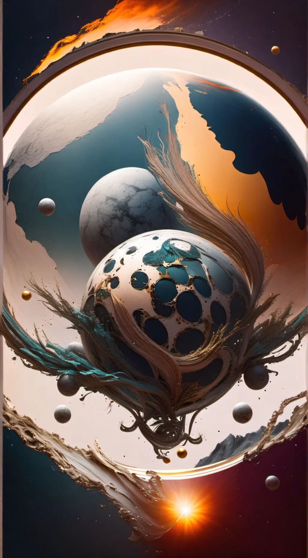 ai character: MERCURY🌈🩶 background