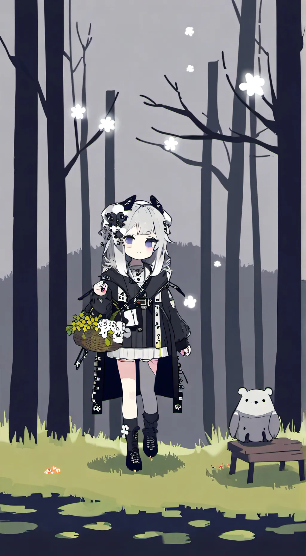 ai character: Anny  background