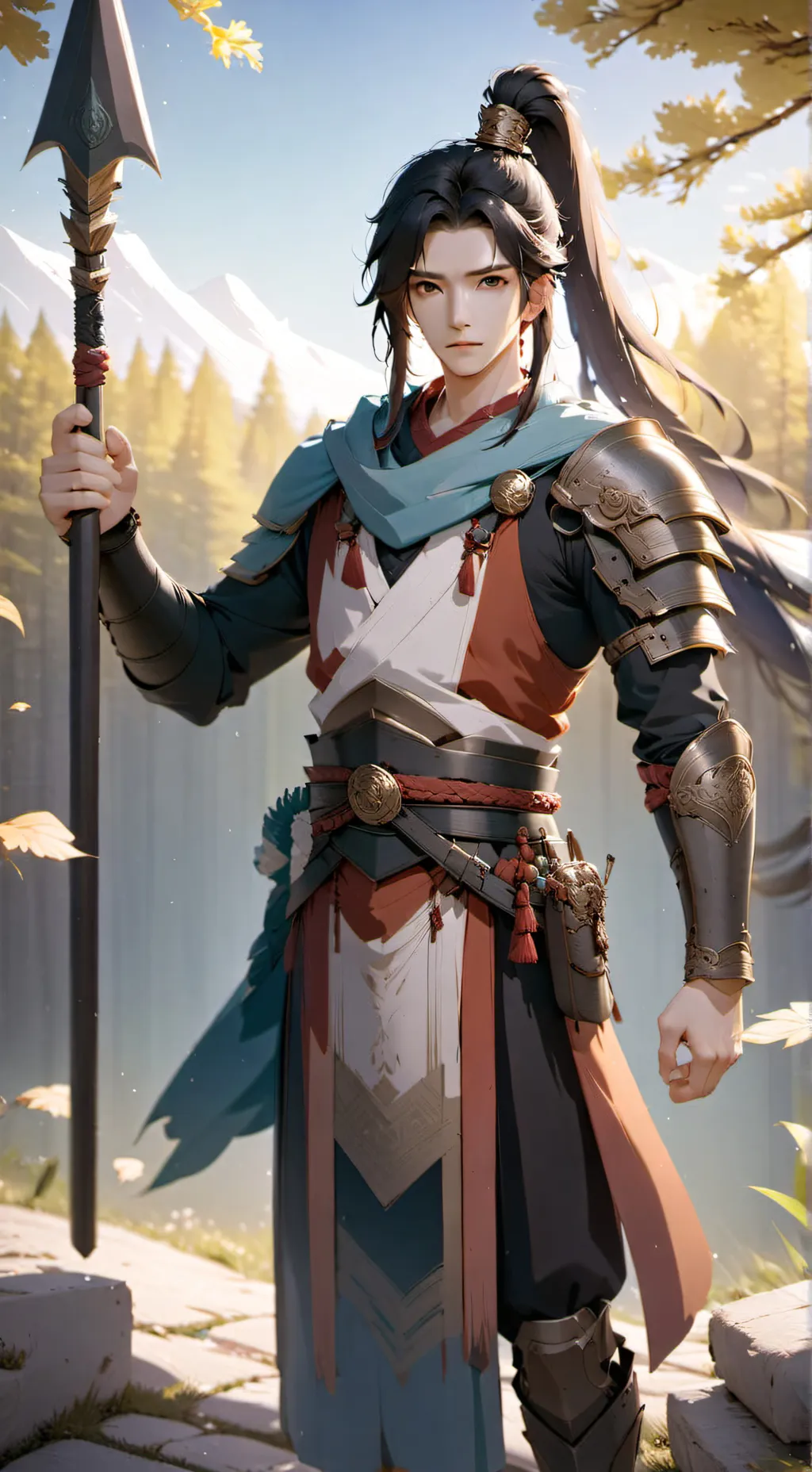 ai character: Shao Zen Shuan  background