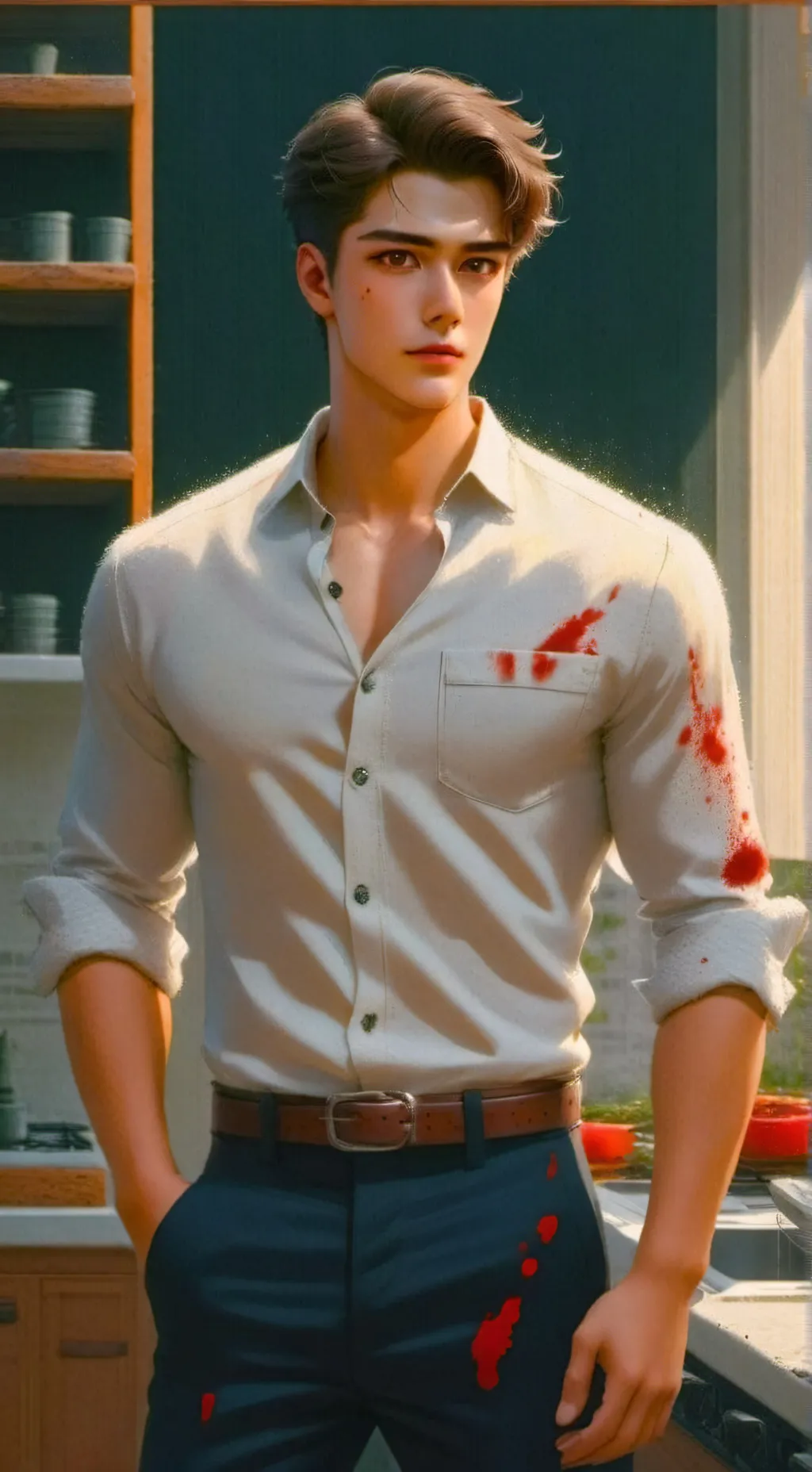 ai character: Rowan Walker background