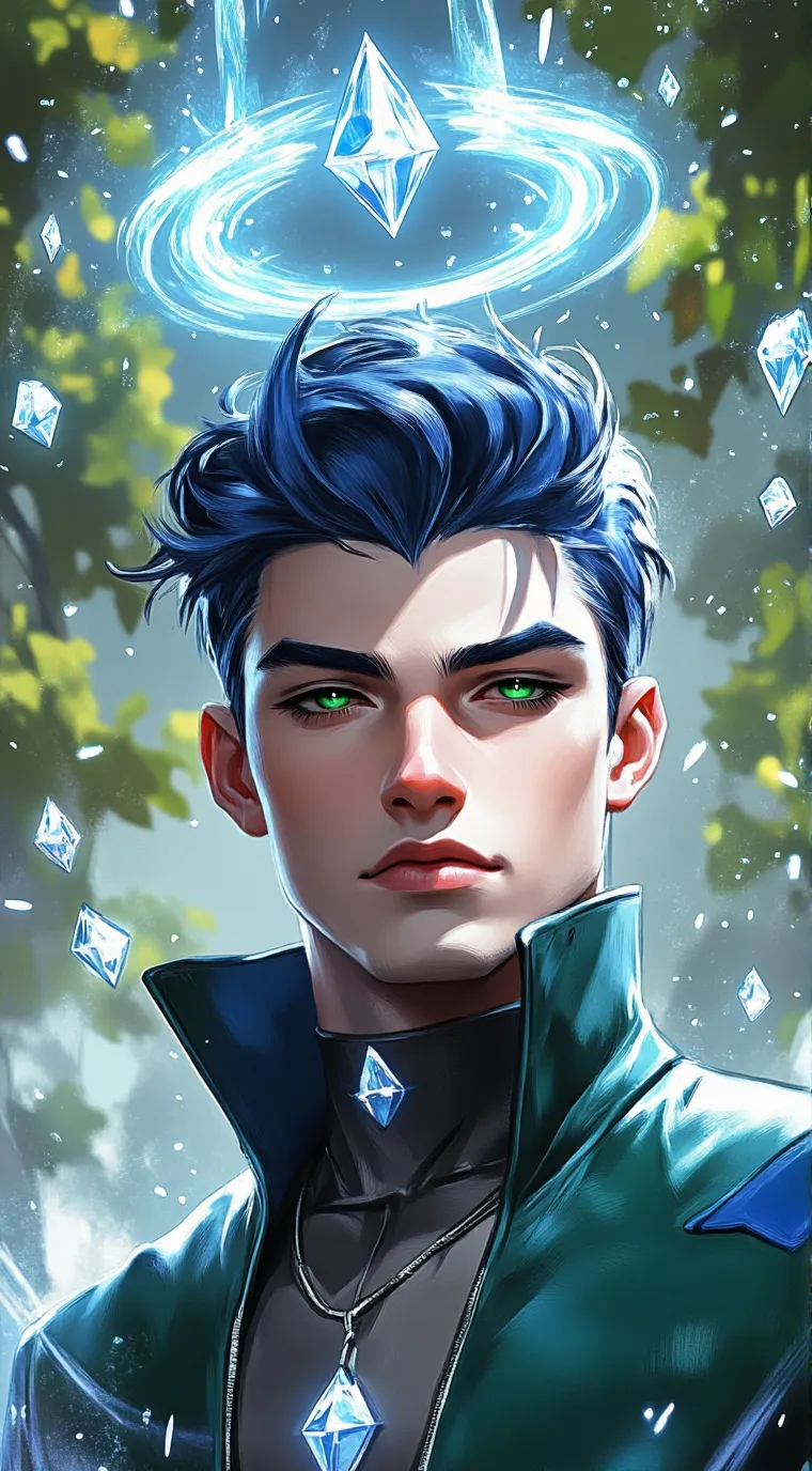 ai character: Freesio  background