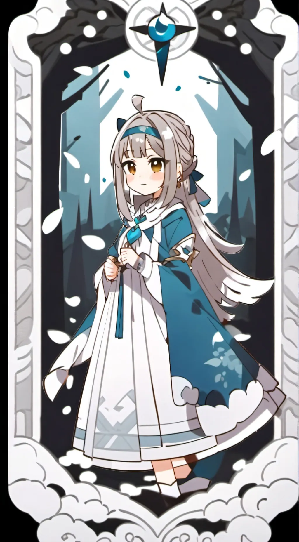 ai character: Festa do pjama background