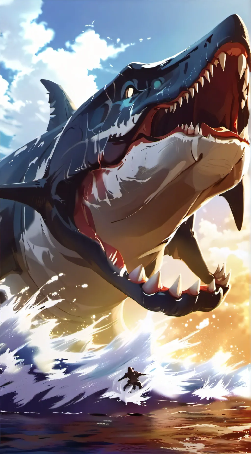 ai character: Ocean hunters background