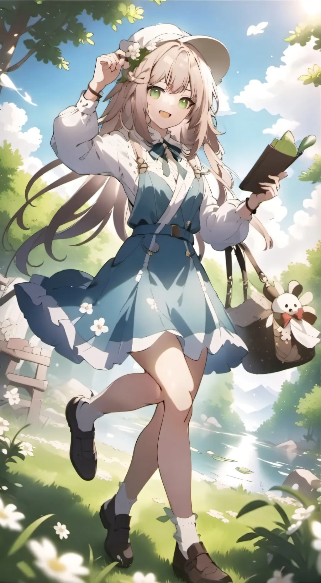 ai character: Оми background