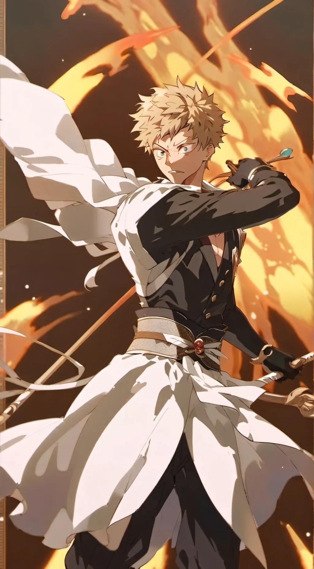 ai character: Bakugo background