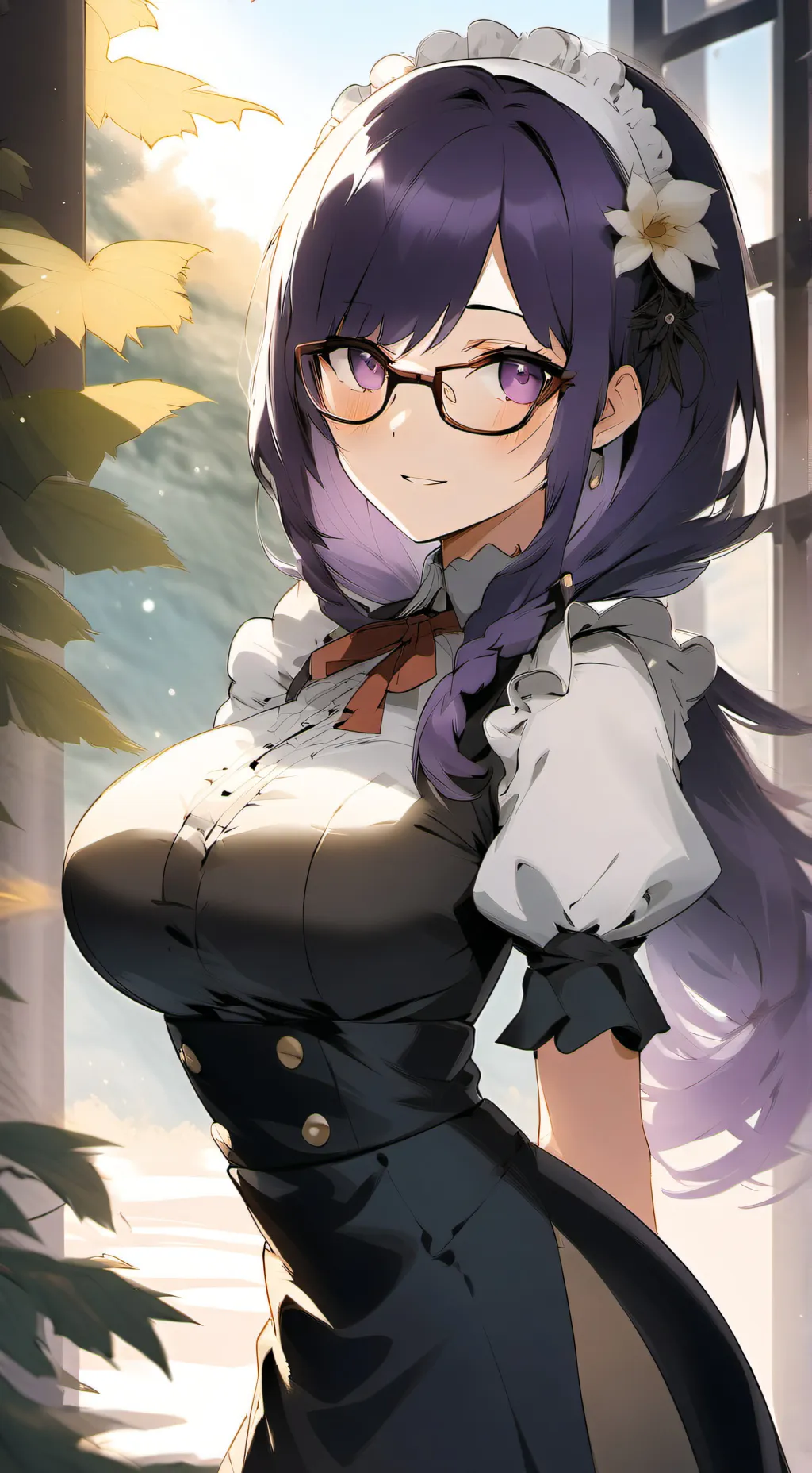 ai character: Scarlet background