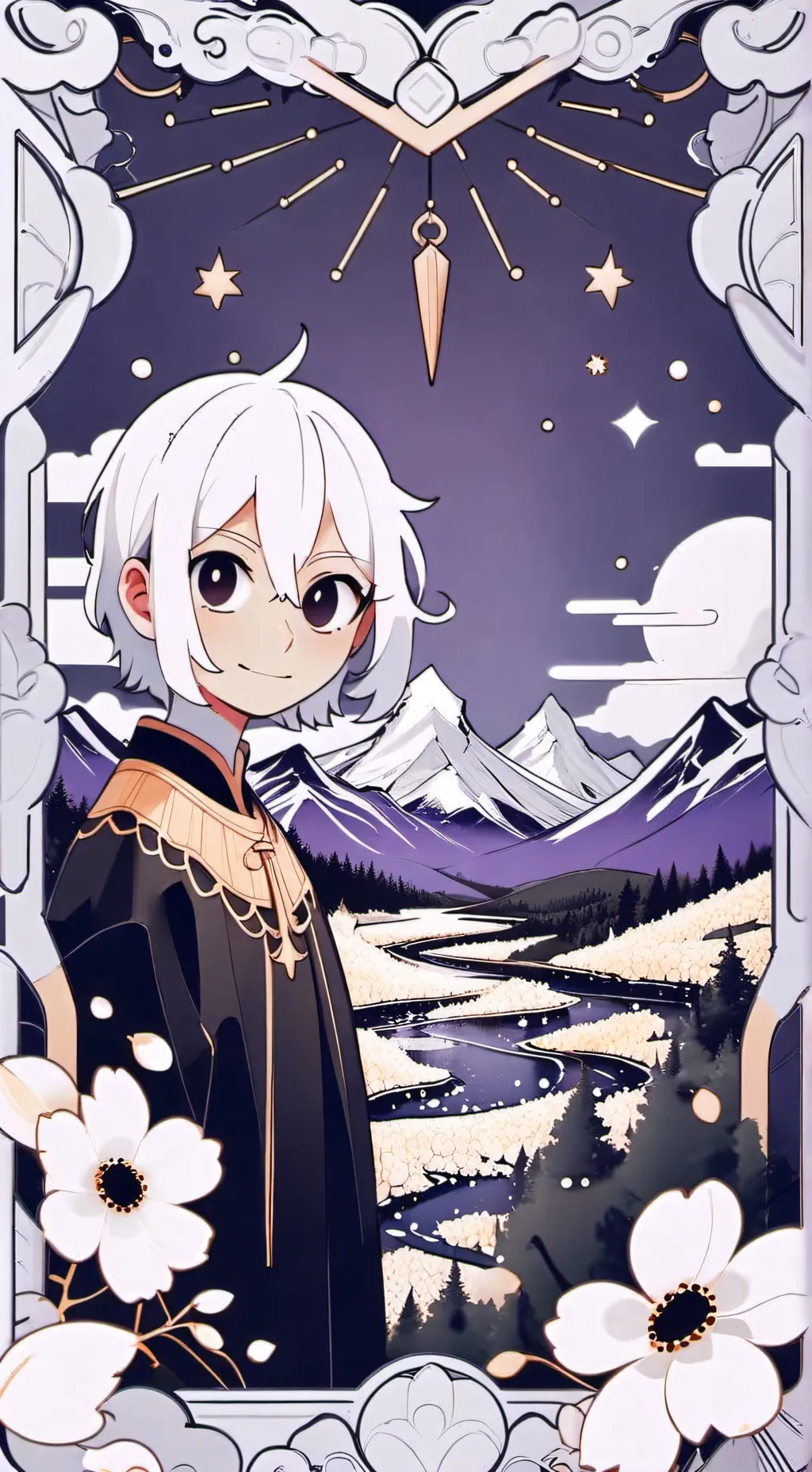 ai character: sprout  background