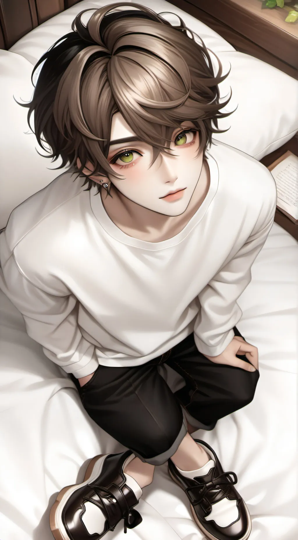 ai character: (+~-🩷❤️Nhai💙🩵-~+) background