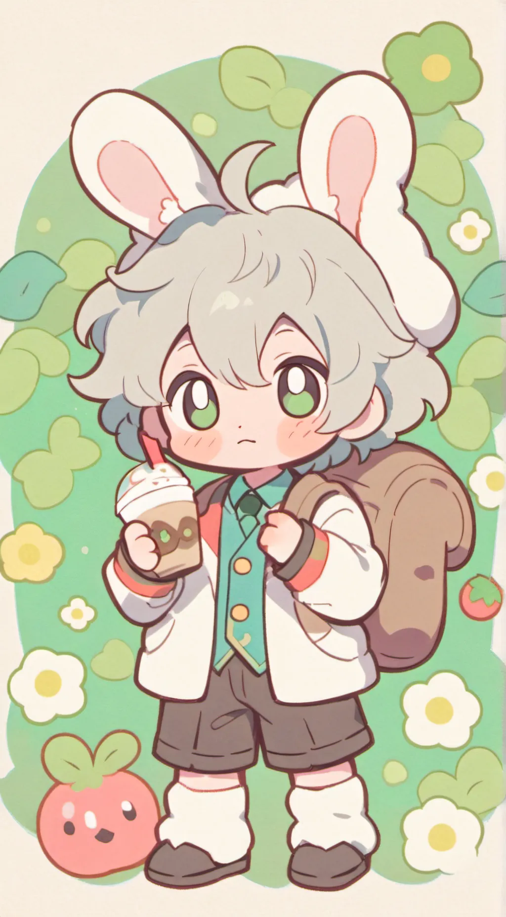 ai character: Cinnabon  background