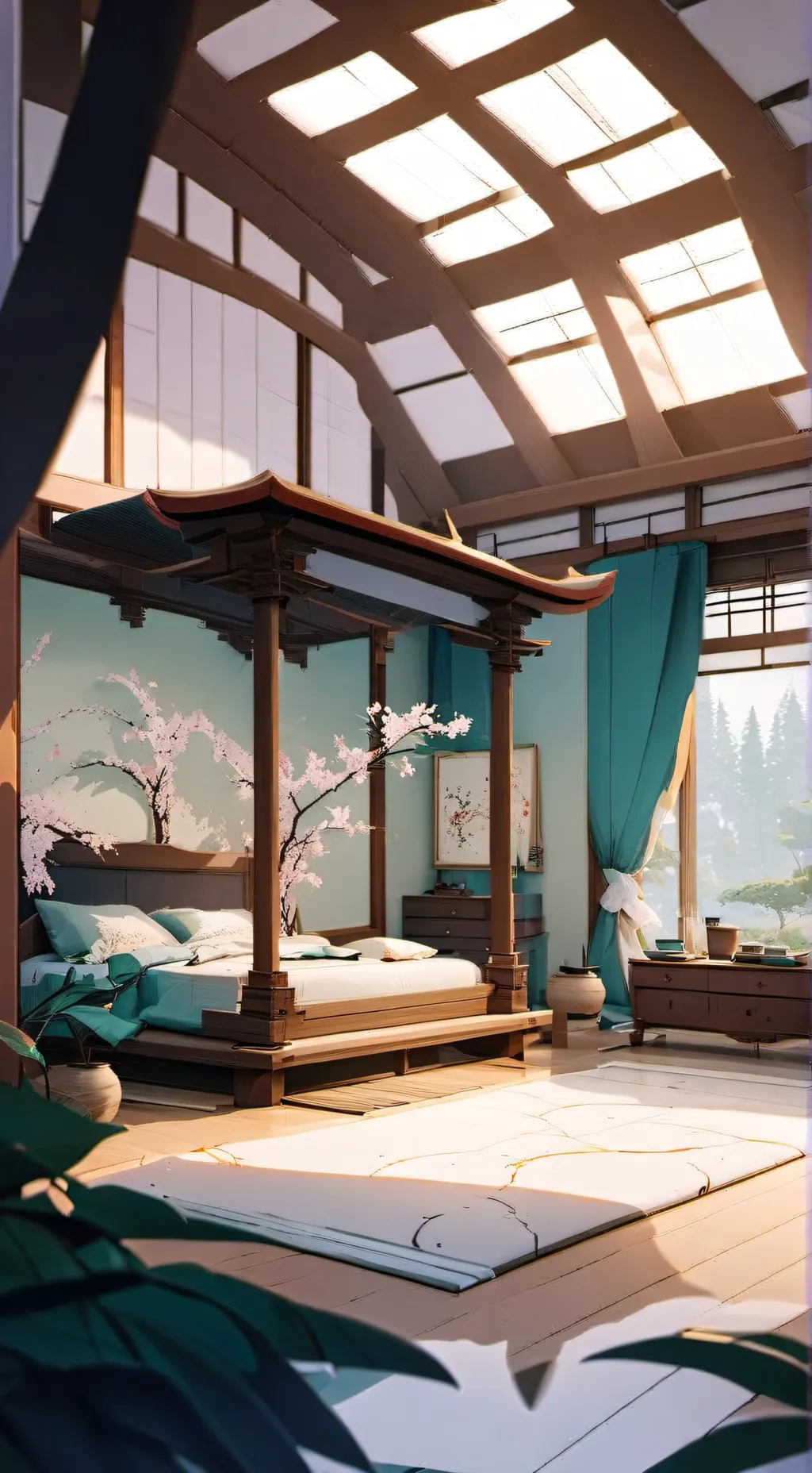 ai character: DS In Your Room background
