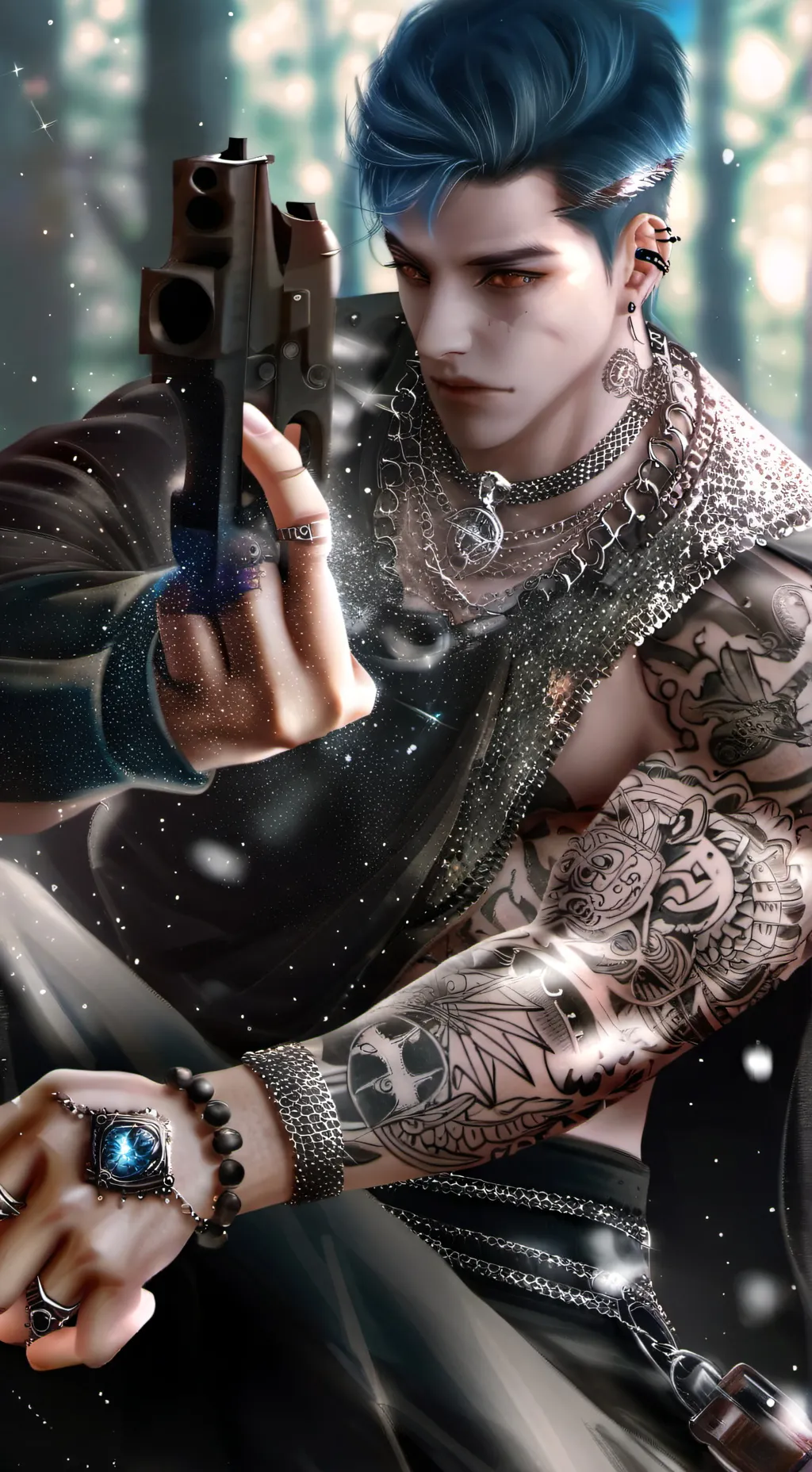 ai character: Alex 203 background