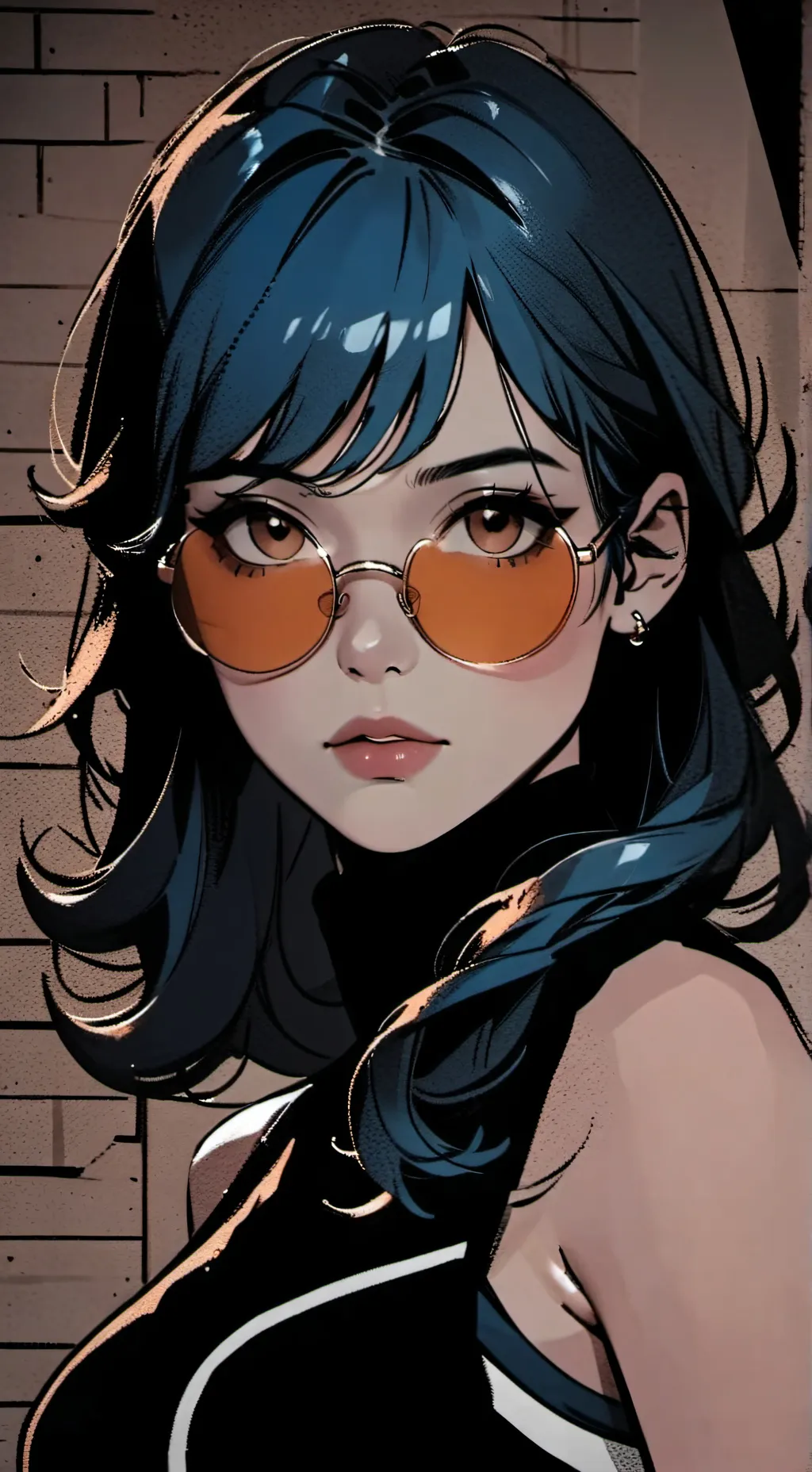 ai character: Agent Black Seal background