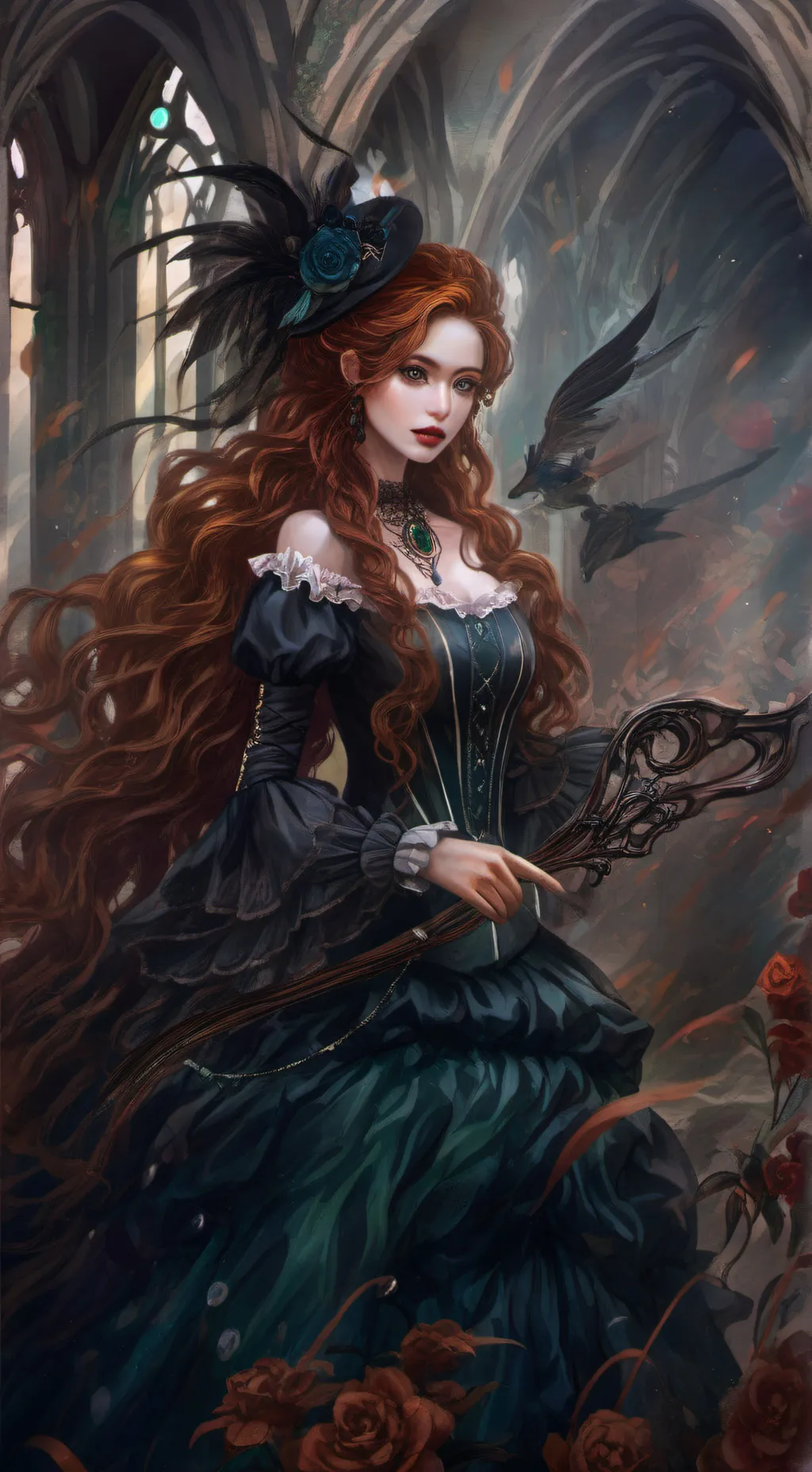 ai character: Elara background